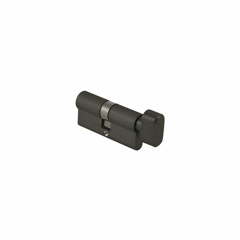MILES NELSON ENTRANCE DOOR EURO CYLINDER & TURN 70MM -SATIN NICKEL,MATT BLACK AND SATIN GRAPHITE