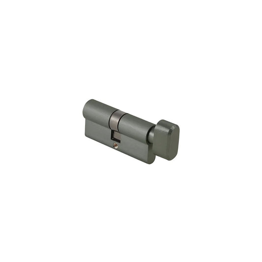 MILES NELSON ENTRANCE DOOR EURO CYLINDER & TURN 70MM -SATIN NICKEL,MATT BLACK AND SATIN GRAPHITE