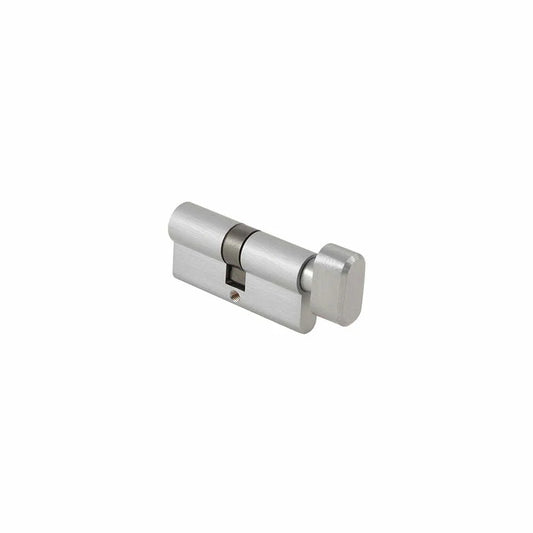 MILES NELSON ENTRANCE DOOR EURO CYLINDER & TURN 70MM -SATIN NICKEL,MATT BLACK AND SATIN GRAPHITE