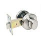 MILES NELSON ENTRANCE DOOR TURN / TURN KIT INCLUDES LATCH AND DOUBLE TURN ROUND SATIN NICKEL FINISH (MIL325 + 452RDPTSN)