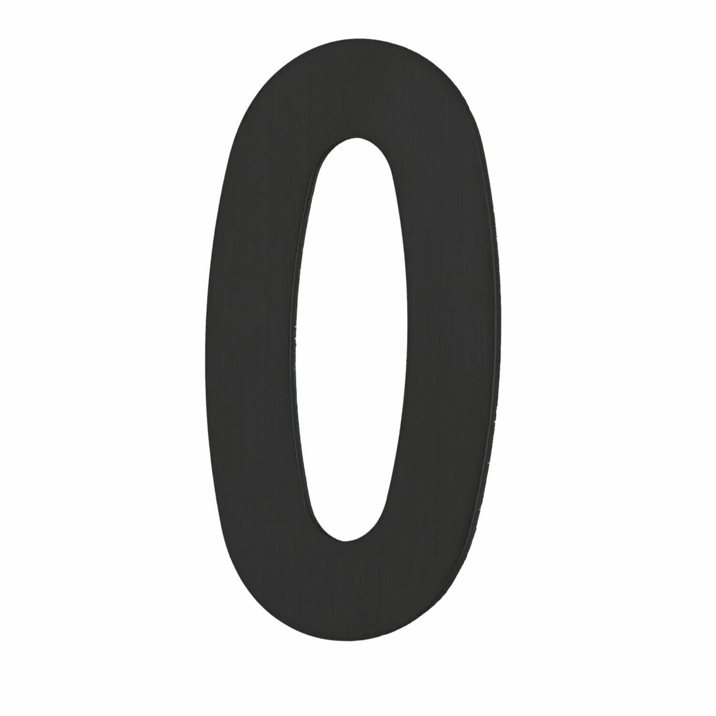 MILES NELSON ENTRANCE DOOR HOUSE NUMBER '0,1,2,3,4,5,6,7,8,9' – CONCEALED FIX 100MM & 155MM MATT BLACK