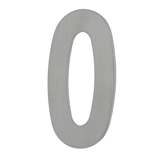 MILES NELSON ENTRANCE DOOR HOUSE NUMBER '0,1,2,3,4,5,6,7,8,9' – CONCEALED FIX 100MM & 155MM STAINLESS STEEL
