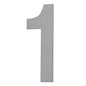 MILES NELSON ENTRANCE DOOR HOUSE NUMBER '0,1,2,3,4,5,6,7,8,9' – STICK ON 155MM STAINLESS STEEL