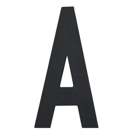 MILES NELSON ENTRANCE DOOR HOUSE LETTER 'A,B,C,D,E' – CONCEALED FIX 100MM STAINLESS STEEL & 'A,B'- STEEL BLACK