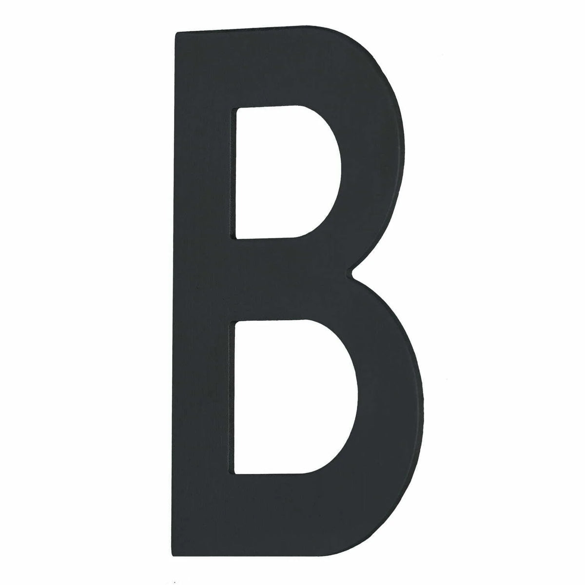 MILES NELSON ENTRANCE DOOR HOUSE LETTER 'A,B,C,D,E' – CONCEALED FIX 100MM STAINLESS STEEL & 'A,B'- STEEL BLACK