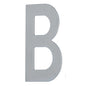 MILES NELSON ENTRANCE DOOR HOUSE LETTER 'A,B,C,D,E' – CONCEALED FIX 100MM STAINLESS STEEL & 'A,B'- STEEL BLACK