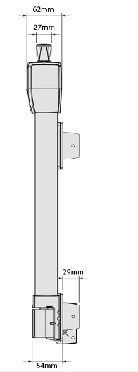 D&D Technologies DD TECH MAGNALATCH TOP PULL SERIES W/TRUCLOSE HINGE