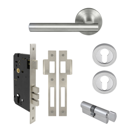 Windsor Premium NZ Charleston Round Rose Entrance Set - E85 Price Per Set Available in 13 Colours