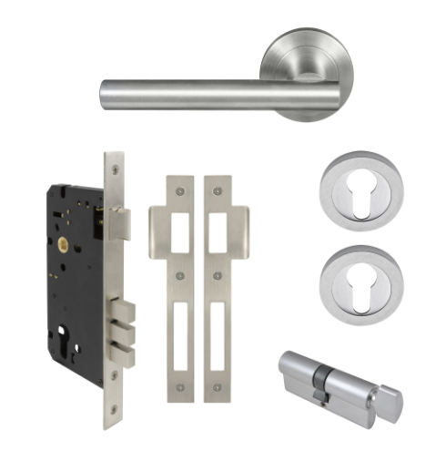 Windsor Premium NZ Charleston Round Rose Entrance Set - E85 Price Per Set Available in 13 Colours