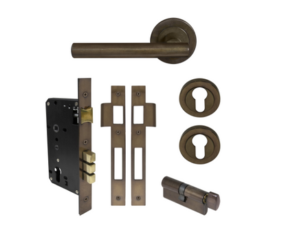 Windsor Premium NZ Charleston Round Rose Entrance Set - E85 Price Per Set Available in 13 Colours