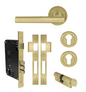Windsor Premium NZ Charleston Round Rose Entrance Set - E85 Price Per Set Available in 13 Colours