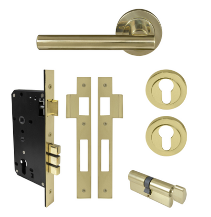 Windsor Premium NZ Charleston Round Rose Entrance Set - E85 Price Per Set Available in 13 Colours