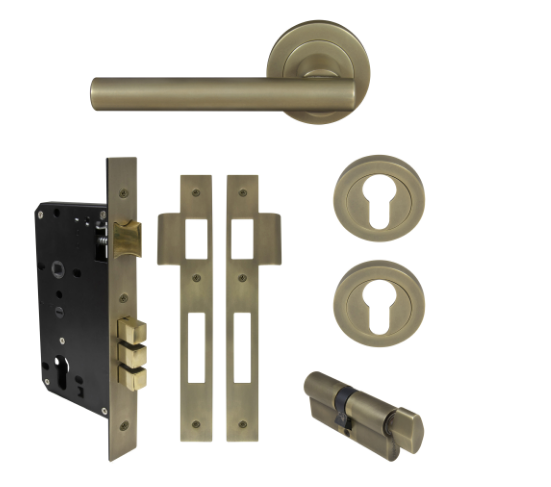 Windsor Premium NZ Charleston Round Rose Entrance Set - E85 Price Per Set Available in 13 Colours