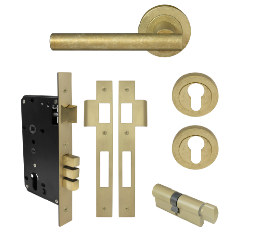 Windsor Premium NZ Charleston Round Rose Entrance Set - E85 Price Per Set Available in 13 Colours