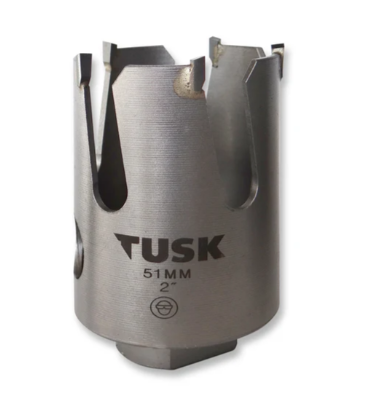 Tusk Heavy Duty TCT (Tungsten Carbide Tipped) Hole Saws - 59DD x 22mm ,25mm ,29mm ,30mm ,32mm ,35mm,38mm & 40mm