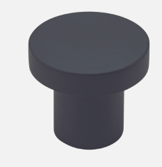 Iver Osaka Cupboard Knob P30 x D38mm  - Available in 6 colours : Signature Brass ,Matt Black ,Polished Chrome ,Brushed Chrome ,Satin Nickel & Brushed Brass