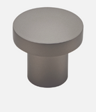 Iver Osaka Cupboard Knob P28 x D32mm  - Available in 6 colours : Signature Brass ,Matt Black ,Polished Chrome ,Brushed Chrome ,Satin Nickel & Brushed Brass
