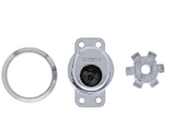 Carbine Australia Push Lock Less Barrel - 31.9mm Diameter Accepts Restricted Barrels Satin Chrome