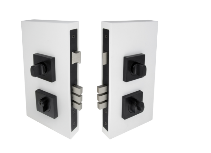 Windsor Premium NZ Pull Handle Double Turn Lock Square 60mm Available in 6 Colours