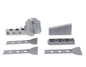 Carbine Australia Sliding Window Vent Lock With C4 Cylinders White ,Silver & Black
