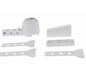 Carbine Australia Sliding Window Vent Lock With C4 Cylinders White ,Silver & Black