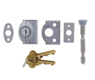 Carbine Australia Mini Bolt With C4 Wafer Type Cylinders Available in 4 Colours : White ,Silver ,Brown & Black