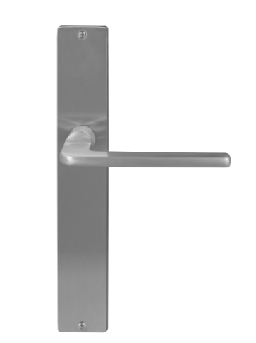 Windsor Premium NZ Chalet Longplate Square Dummy Lever Left Hand - Available in 13 Colours