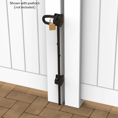 D&D Technologies DD TECH  Q-BOLT 24"(610mm) & 40"(1020mm) NARROWBRACKET FOR METAL BLACK
