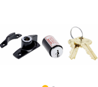 Carbine Australia Sash Window Vent Lock With C4 Cylinders Available in 4 Colours : White ,Silver ,Brown & Black