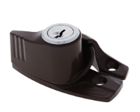 Carbine Australia Sash Window Vent Lock With C4 Cylinders Available in 4 Colours : White ,Silver ,Brown & Black