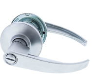 Carbine Australia Dummy Set - Outside free always -  Inside free always  60/70mm Backset Brushed Chrome Available in Dummy ,Passage ,Privacy Set