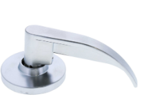 Carbine Australia Dummy Set - Outside free always -  Inside free always  60/70mm Backset Brushed Chrome Available in Dummy ,Passage ,Privacy Set
