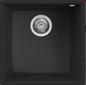 BURNS & FERALL ELLECI KERTEK+ PURE BLACK 400 x 400 ,500 x 400 & 540 x 400 UNDERMOUNT SINK