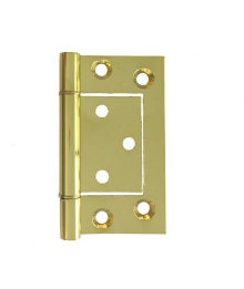 Lohala Hinge Brass Fast Fix 75mm - Available in 4 Colours : Brushed Nickel ,Bronze ,Polished Brass & Satin Chrome