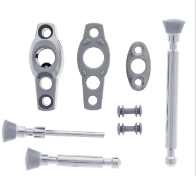 Carbine Australia Multi Bolt Less Cylinder Available in 4 colours : White ,Silver ,Black & Polished Brass