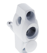 Carbine Australia Multi Bolt Less Cylinder Available in 4 colours : White ,Silver ,Black & Polished Brass