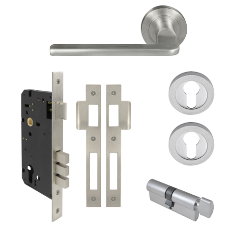 Windsor Premium NZ Chalet Round Rose Entrance Set - E85 Priced Per Set Available in 13 Colours