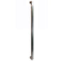 MILES NELSON ENTRANCE DOOR M1 SQUARE DOOR PULL 316SS MARINE GRADE STAINLESS STEEL AND BLACK FINISH 300,450,600,900,1200MM (BACK TO BACK PAIR)