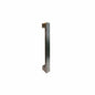 MILES NELSON ENTRANCE DOOR M1 SQUARE DOOR PULL 316SS MARINE GRADE STAINLESS STEEL AND BLACK FINISH 300,450,600,900,1200MM (BACK TO BACK PAIR)