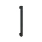 MILES NELSON ENTRANCE DOOR M1 SQUARE DOOR PULL 316SS MARINE GRADE STAINLESS STEEL AND BLACK FINISH 300,450,600,900,1200MM (BACK TO BACK PAIR)