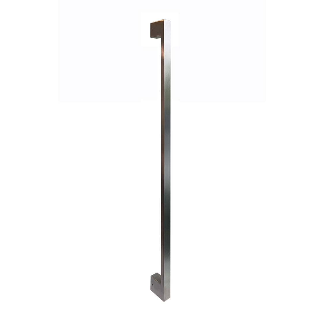 MILES NELSON ENTRANCE DOOR M2 SQUARE DOOR PULL 316SS MARINE GRADE STAINLESS STEEL AND BLACK FINISH 300,450,600,900MM (BACK TO BACK PAIR)