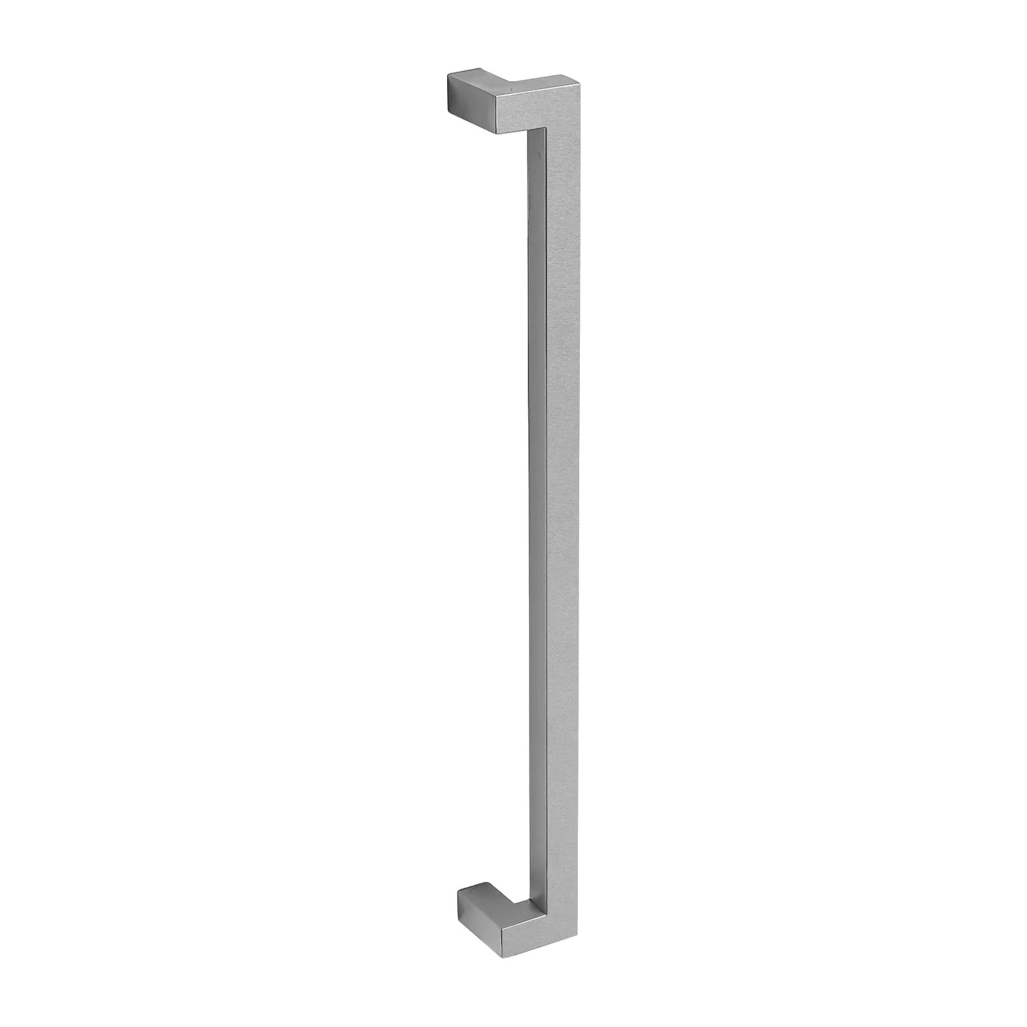 MILES NELSON ENTRANCE DOOR M3 OFFSET DOOR PULL 316SS MARINE GRADE STAINLESS STEEL  AND BLACK POWDERCOAT FINISH 600MM (BACK TO BACK PAIR)