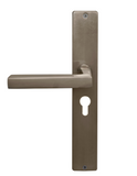 Windsor Premium NZ Federal Square Longplate E48 Keyhole Price Per Pair - Available in 13 Colours
