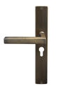 Windsor Premium NZ Federal Square Longplate E48 Keyhole Price Per Pair - Available in 13 Colours