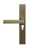 Windsor Premium NZ Federal Square Longplate E48 Keyhole Price Per Pair - Available in 13 Colours