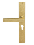 Windsor Premium NZ Federal Square Longplate E48 Keyhole Price Per Pair - Available in 13 Colours