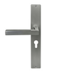 Windsor Premium NZ Federal Square Longplate E48 Keyhole Price Per Pair - Available in 13 Colours
