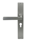 Windsor Premium NZ Federal Square Longplate E48 Keyhole Price Per Pair - Available in 13 Colours