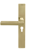 Windsor Premium NZ Federal Square Longplate E48 Keyhole Price Per Pair - Available in 13 Colours