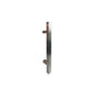 MILES NELSON ENTRANCE DOOR M3 SQUARE DOOR PULL 316SS MARINE GRADE STAINLESS STEEL AND BLACK FINISH 450,600MM (BACK TO BACK PAIR)